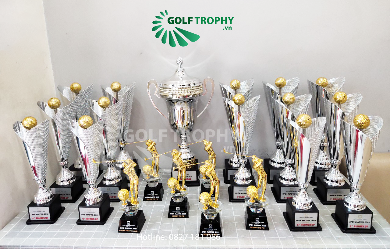 cúp giải golf