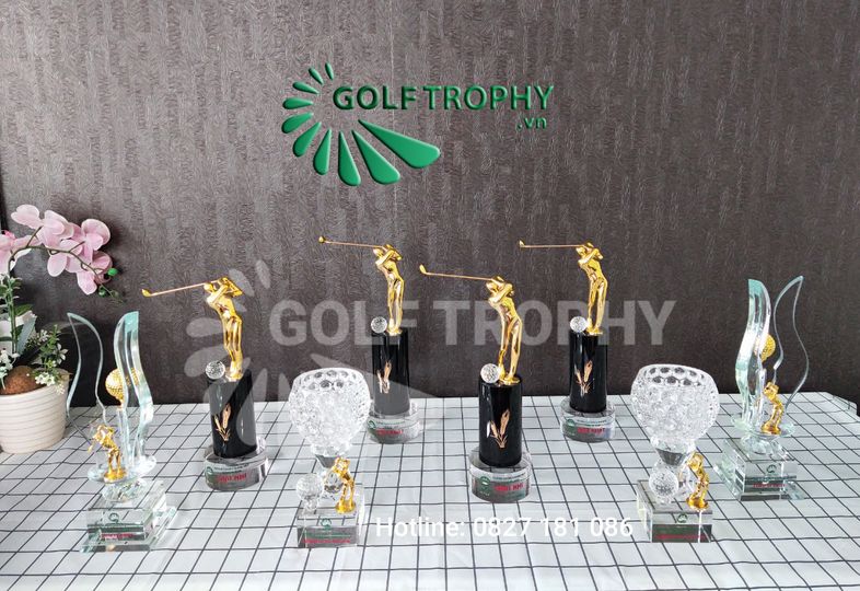 Cúp pha lê giải golf QUẢNG NGÃI