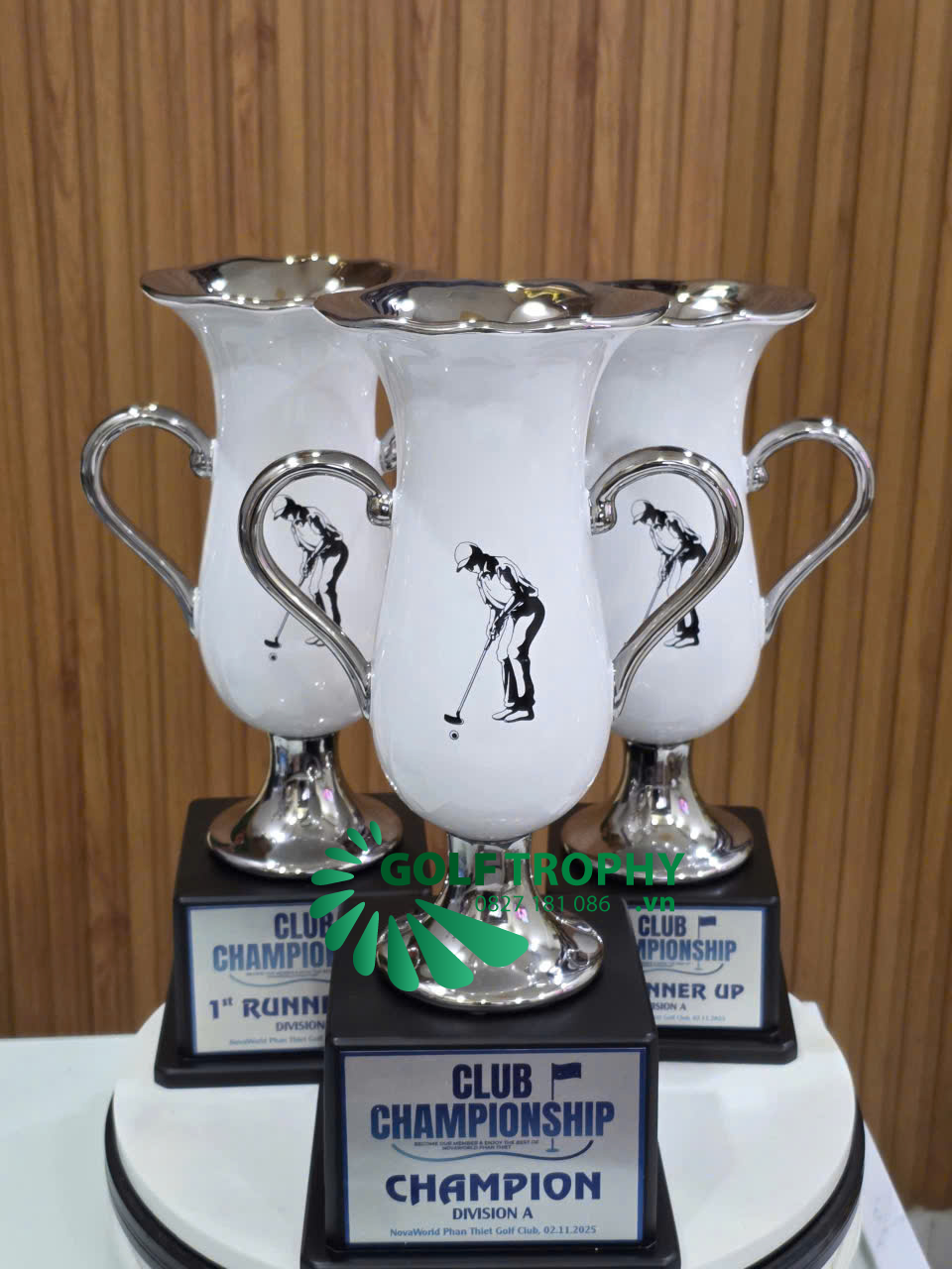 Cúp gốm sứ cao cấp