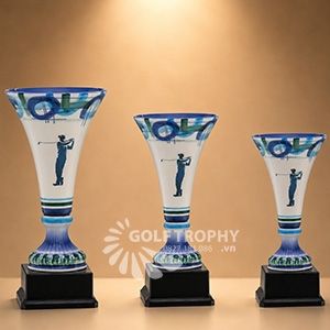 Cúp Golf Sứ cao cấp màu trắng - GTP-S141