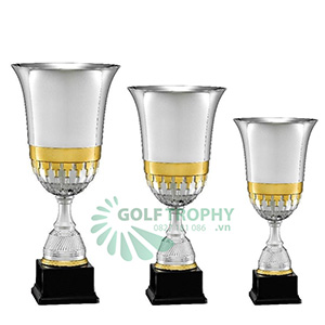 Cúp kim loại cao cấp màu bạc - GTP-31251