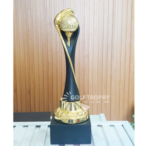 Cúp đầu gậy golf màu vàng thân đen - GTP-KT3112