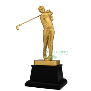 Cúp Golf kỹ thuật màu vàng - GTP-KT3202