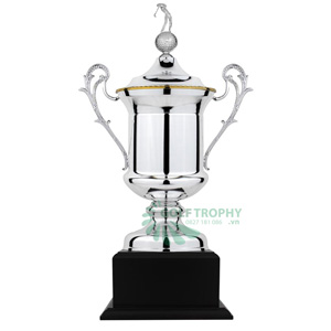 Cúp Golf Best gross kim loại cao cấp màu bạc - GTP-30520