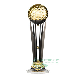 Cúp golf Best Gross cao cấp mạ vàng - GTP-30530