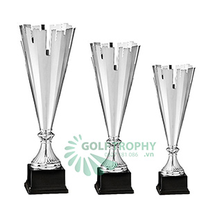 Cúp kim loại cao cấp màu bạc - GTP-31247