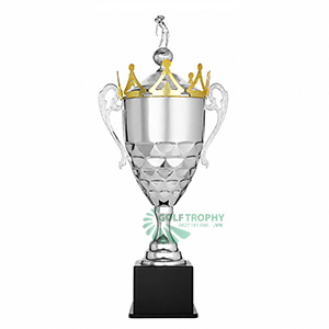 Cúp Golf kim loại màu bạc - GTP-30539