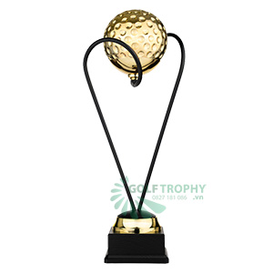 Cúp Golf Best Gross cao cấp mạ vàng - GTP-30529