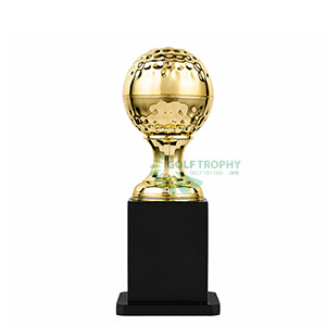 Cúp golf kỹ thuật màu vàng - GTP-KT3206