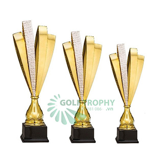 Cúp kim loại cao cấp màu vàng - GTP-31246