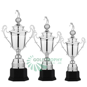 Cúp Golf kim loại màu bạc - GTP-30440