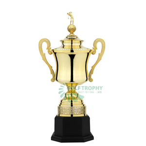 Cúp Golf Best gross kim loại cao cấp màu vàng - GTP-30519