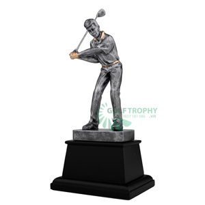 Cúp Golf kỹ thuật màu bạc cổ - GTP-KT3204
