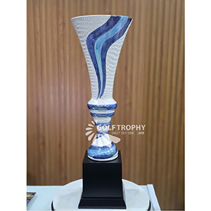 Cúp gốm sứ Best Gross cao cấp - GTP-S201