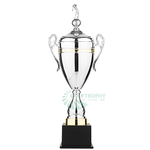 Cúp Golf Best Gross kim loại màu bạc - GTP-30522