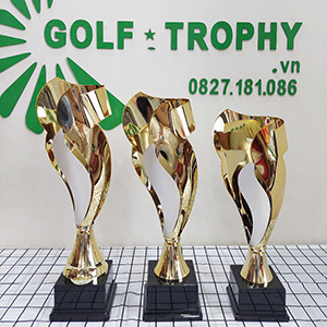 Cúp kim loại cao cấp màu vàng - GTP-31244
