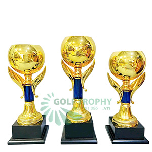 Cúp kim loại màu vàng - GTP-4253