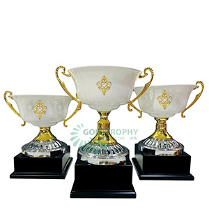 Cúp kim loại màu trắng - GTP-4267