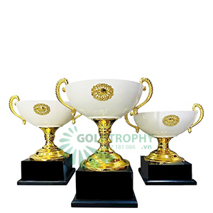 Cúp kim loại màu trắng - GTP-4264