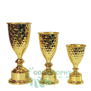 Cúp kim loại màu vàng - GTP-4182