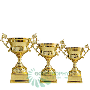 Cúp kim loại màu vàng - GTP-4247 