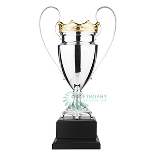 Cúp Golf Best Gross kim loại màu bạc - GTP-30523